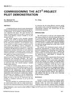 NO-94-21-1 — Commissioning the ACT2 Project Pilot Demonstration Plant