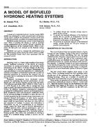 3509 — A Model of Biofueled Hydronic Heating Systems