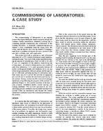 NO-94-28-4 — Commissioning OF Laboratories: A Case Study