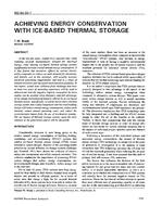 NO-94-32-1 — Achieving Energy Conservation with Ice-Based Thermal Storage