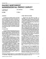 AN-92-13-3 — Pacific Northwest Non-Residential Energy Survey