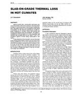 3314 — Slab-on-Grade Thermal Loss in Hot Climates