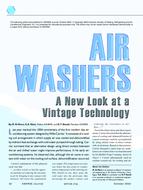 Air Washers: A New Look at a Vintage Technology