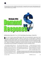 Dividends With Demand Response