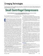 Emerging Technologies: Small Centrifugal Compressors