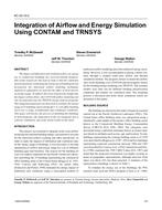 KC-03-10-2 — Integration of Airflow and Energy Simulation Using CONTAM and TRNSYS