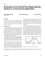 4643 — Evaluation of an Infrared Two-Stage Heating System in a Commercial Application