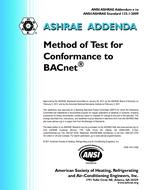 ASHRAE 135.1-2009 Addendum e