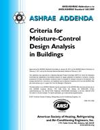 ASHRAE 160-2009 Addendum a