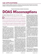 IAQ Applications: DOAS Misconceptions