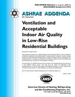 ASHRAE 62.2-2010 Addenda b, c, e, g, h, i, and l