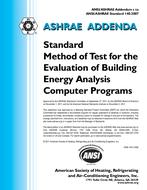 ASHRAE 140-2007 Addenda c