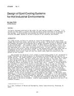 AT-84-09-2 — Design of Spot Cooling Systems for Hot Industrial Environments