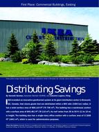 ASHRAE Technology Award: Distributing Savings