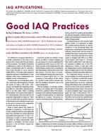 IAQ Applications: Good IAQ Practices