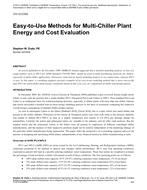 CH-12-C042 — Easy-to-Use Methods for Multi-Chiller Plant Energy and Cost Evaluation