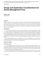 CH-12-C035 — Design and Application Considerations for Smoke Management Fans