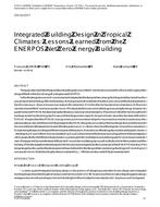 CH-12-C011 — Integrated Building Design in Tropical Climates: Lessons Learned from the ENERPOS Net Zero Energy Building