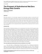 CH-12-C003 — The Prospect of Hydrothermal Net-Zero Energy Data Centers