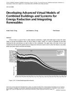 CH-12-C060 — Developing Advanced Virtual Models of Combined Buildings and Systems for Energy Reduction and Integrating Renewables