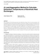 CH-12-C069 — A Load-Aggregation Method to Calculate Extraction Temperatures of Borehole Heat Exchangers