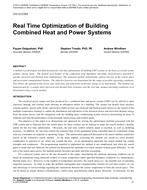 CH-12-C004 — Real Time Optimization of Building Combined Heat and Power Systems