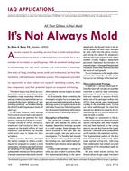 IAQ Applications: It's Not Always Mold