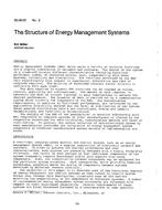 DC-83-05-2 — The Structure of Energy Management Systems