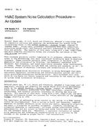 DC-83-12-2 — HVAC System Noise Calculation Procedure–An Update