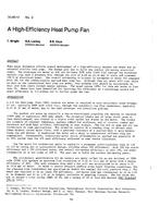 DC-83-13-2 — A High-Efficiency Heat Pump Fan