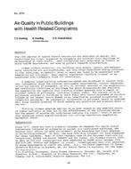 DC-2773 — Air Quality in Public Buildings with Health Related Complaints