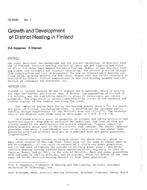 DC-83-01-1 — Growth and Development of District Heating in Finland