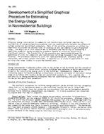 DC-2761 — Development of a Simplified Graphical Procedure for Estimating the Energy Usage in Nonresidential Buildings