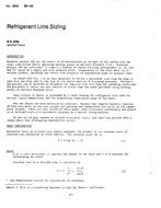 HO-2669 (RP-185) — Refrigerant Line Sizing