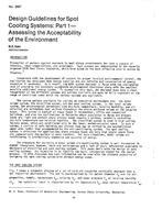 HO-2667 — Design Guidelines for Spot Cooling Systems: Part–Assessing the Acceptability of the Environment