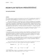 CH-81-17-4 — Room Flow Tests in a Reduced Scale