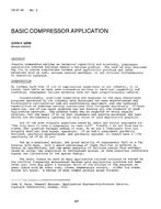 CH-81-10-3 — Basic Compressor Application