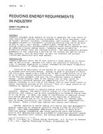 CH-81-08-1 — Reducing Energy Requirements in Industry