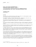 LA-80-13-4 — Solar and Sorption–An Energy Effective Alternative