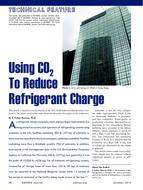 Using CO2 to Reduce Refrigerant Charge