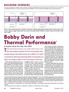 Building Sciences: Bobby Darin and Thermal Performance