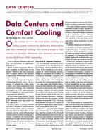 Data Centers: Data Centers and Comfort Cooling