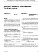 SA-12-008 — Reliability Modeling for Data Center Cooling Systems