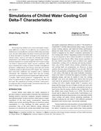 SA-12-001 — Simulations of Chilled Water Cooling Coil Delta-T Characteristics