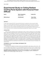 SA-12-C042 — Experimental Study on Ceiling Radiant Cooling Panel System with Personal Floor Diffuser