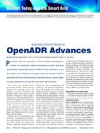 OpenADR Advances