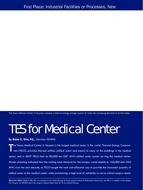 ASHRAE Technology Award: TES for Medical Center