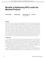 Benefits of Addressing HFCs Under the Montreal Protocol