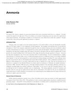 Opportunities for Ammonia