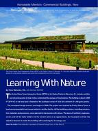 ASHRAE Technology Award: Learning With Nature